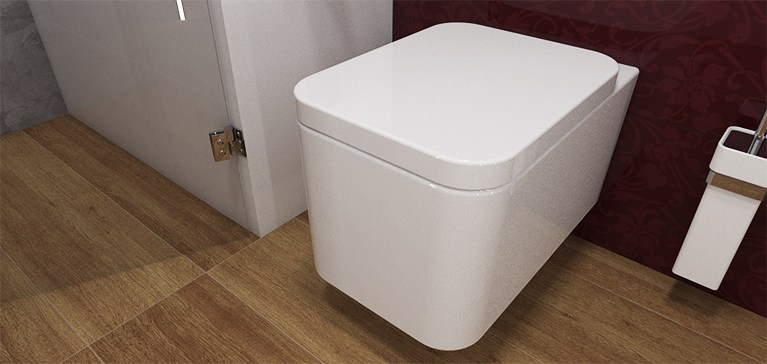 WC-hängend Zaha mit Soft Close Sitz</br>...jetz im Angebot nur für 218€